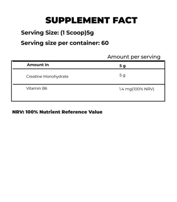 Gold Creatine 300g By Kevin Levrone Signature Series - Image 2
